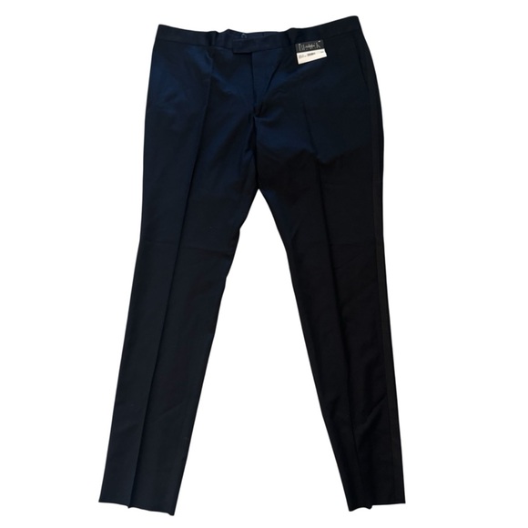 Vera Wang Men's Elegant Black Dress Pants